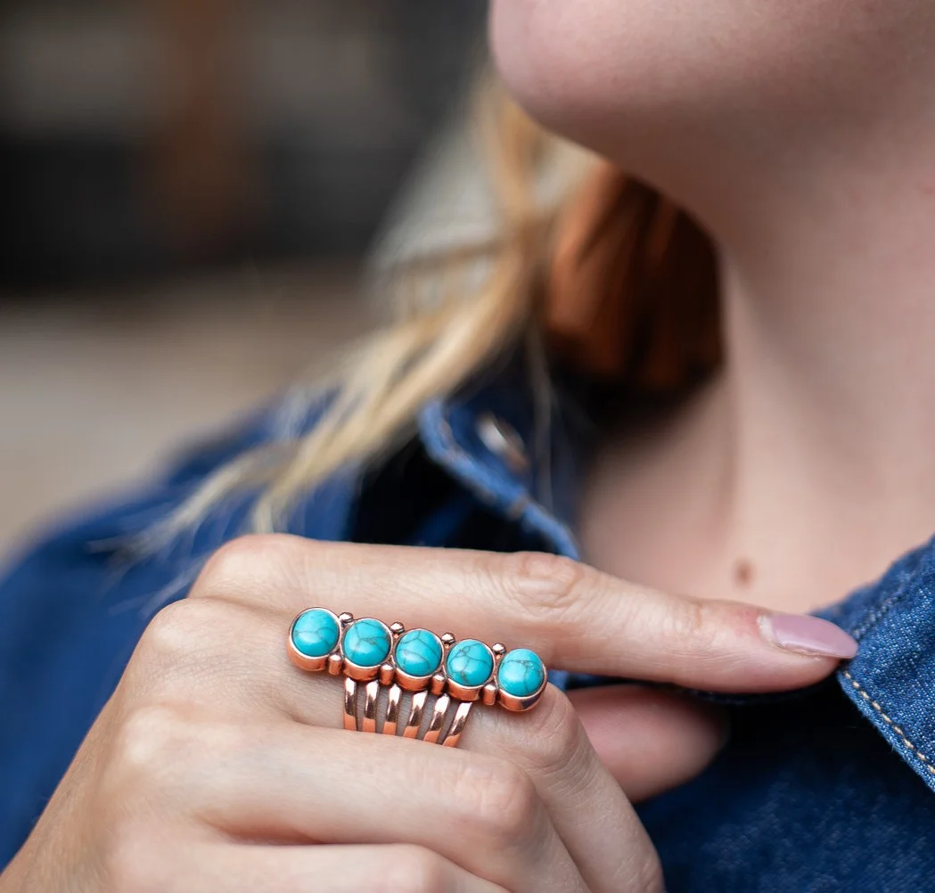 Five Stone Frontier Ring - Image 2