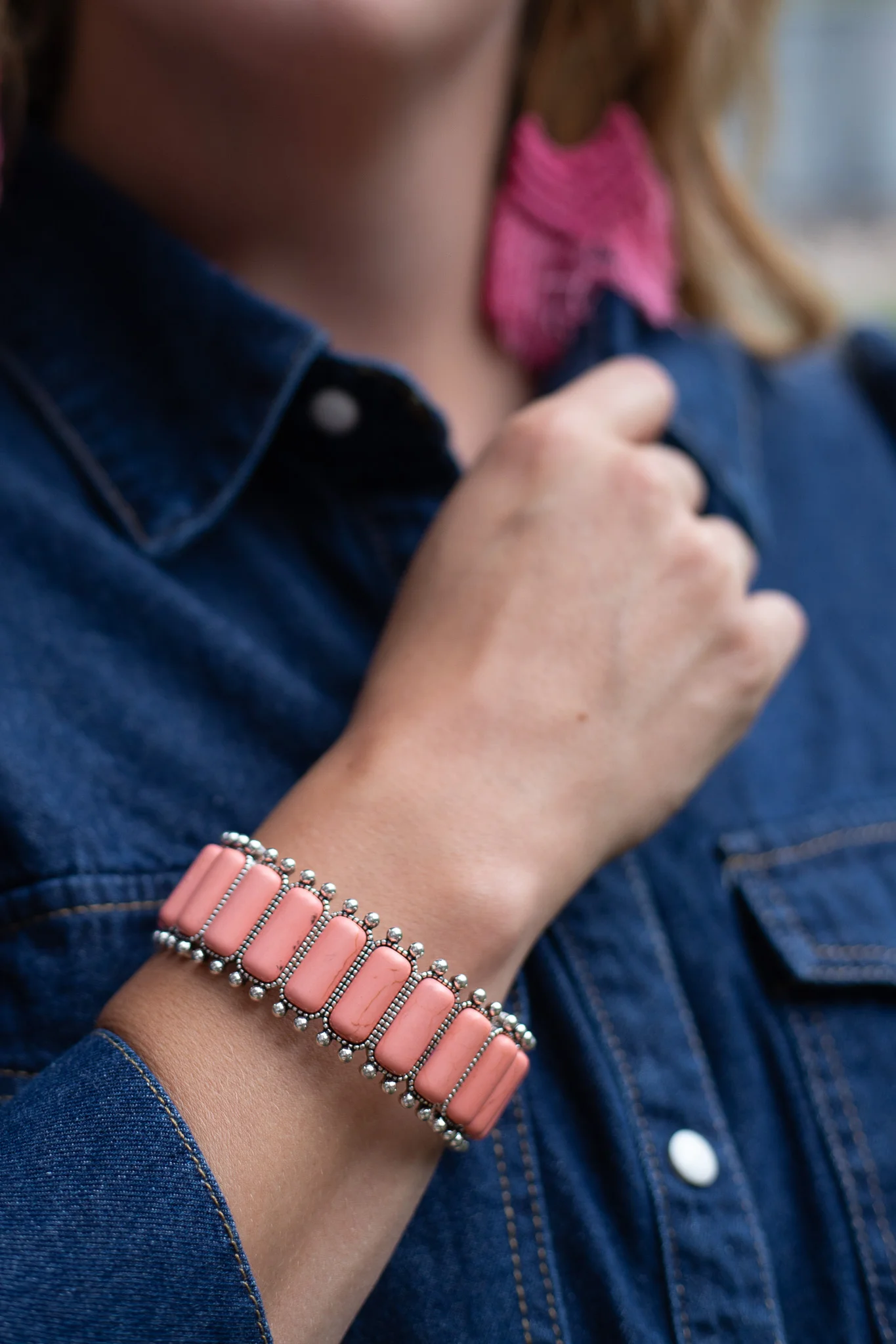 Desert Pop Stone Bracelet - Image 4