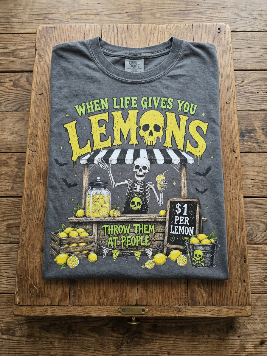 Throw the Lemons Tee