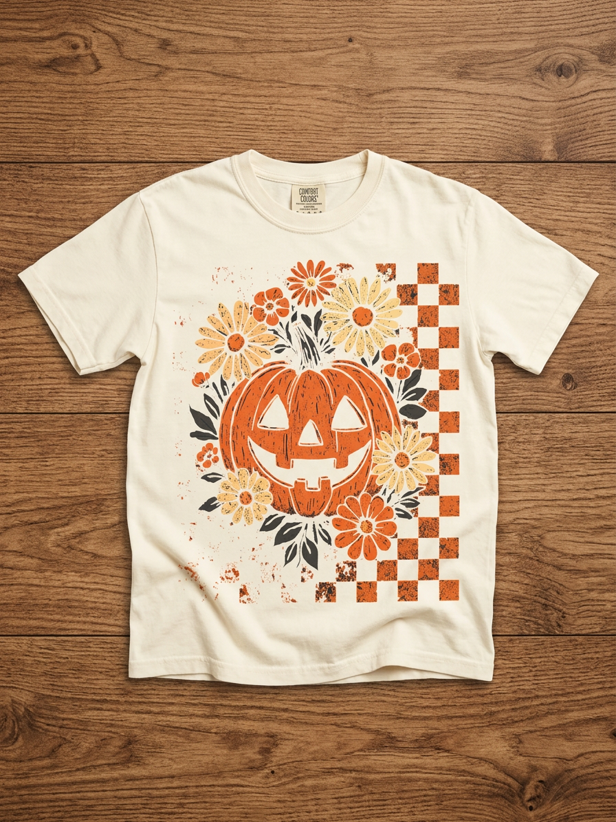 Pumpkin Patch Retro Tee