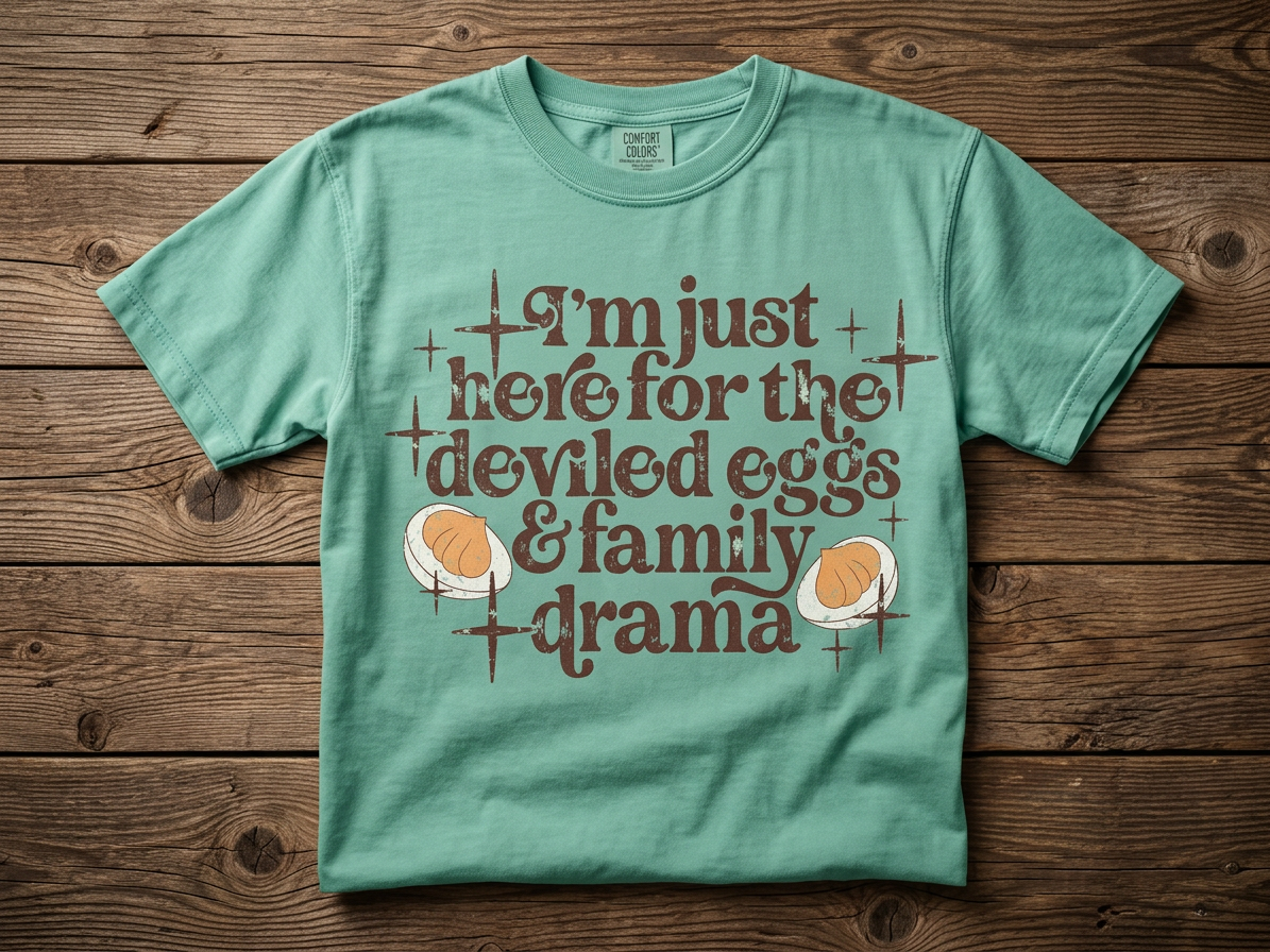 Deviled Eggs & Family Drama Tee