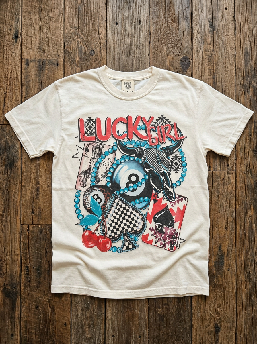Lucky Girl Tee