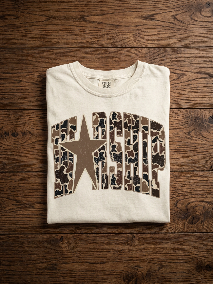 Camo Worship Tee