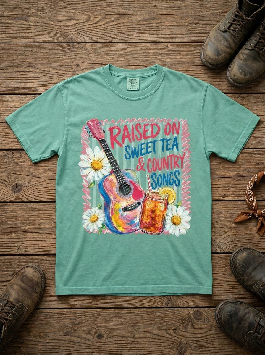 Sweet Tea & Country Songs Tee