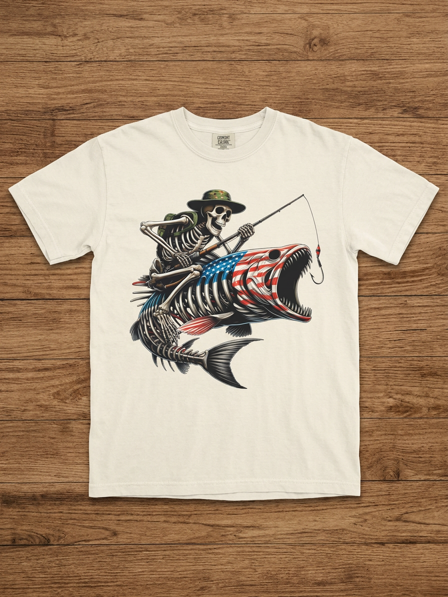 Stars, Stripes & Tight Lines Tee