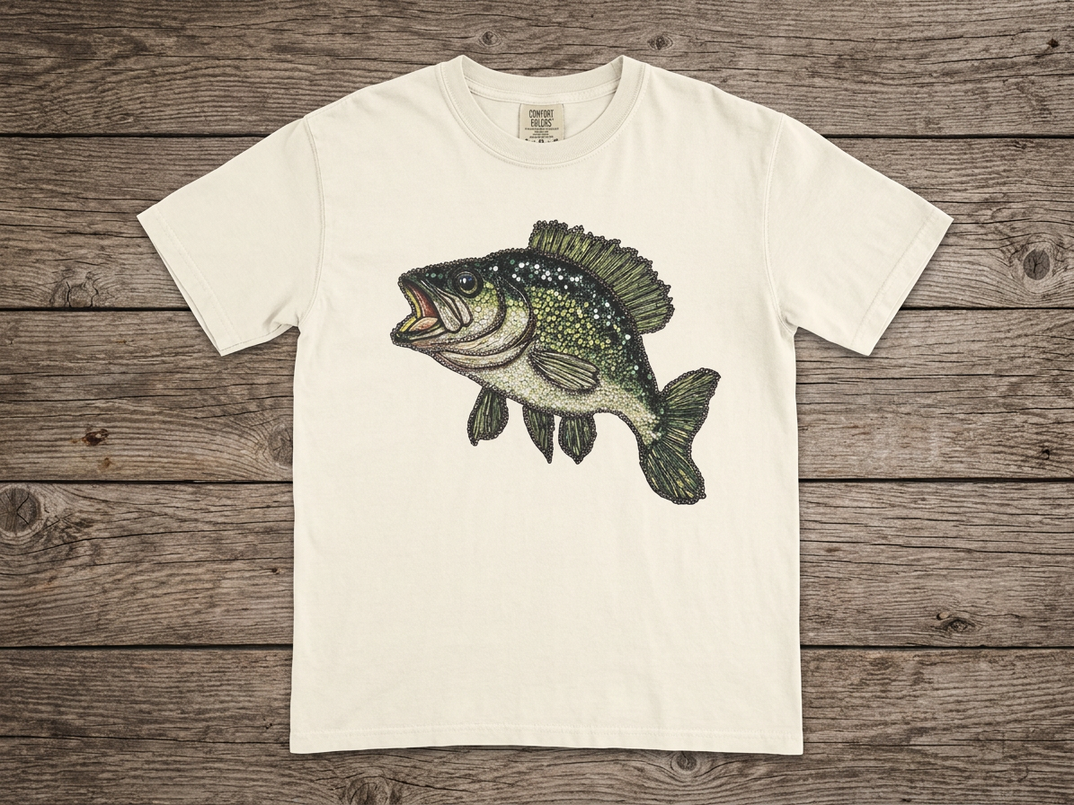 Big Mouth Bass Tee