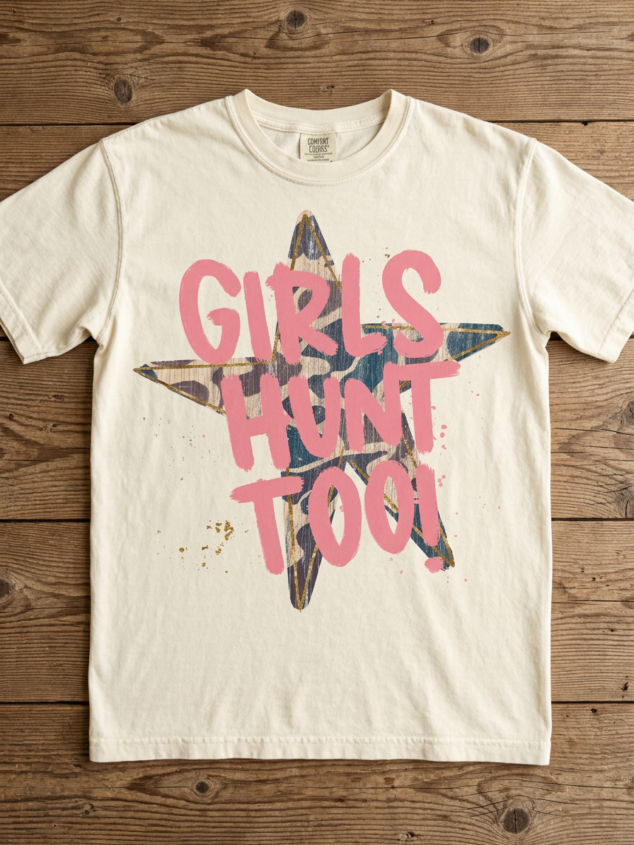 Girls Hunt Too Tee