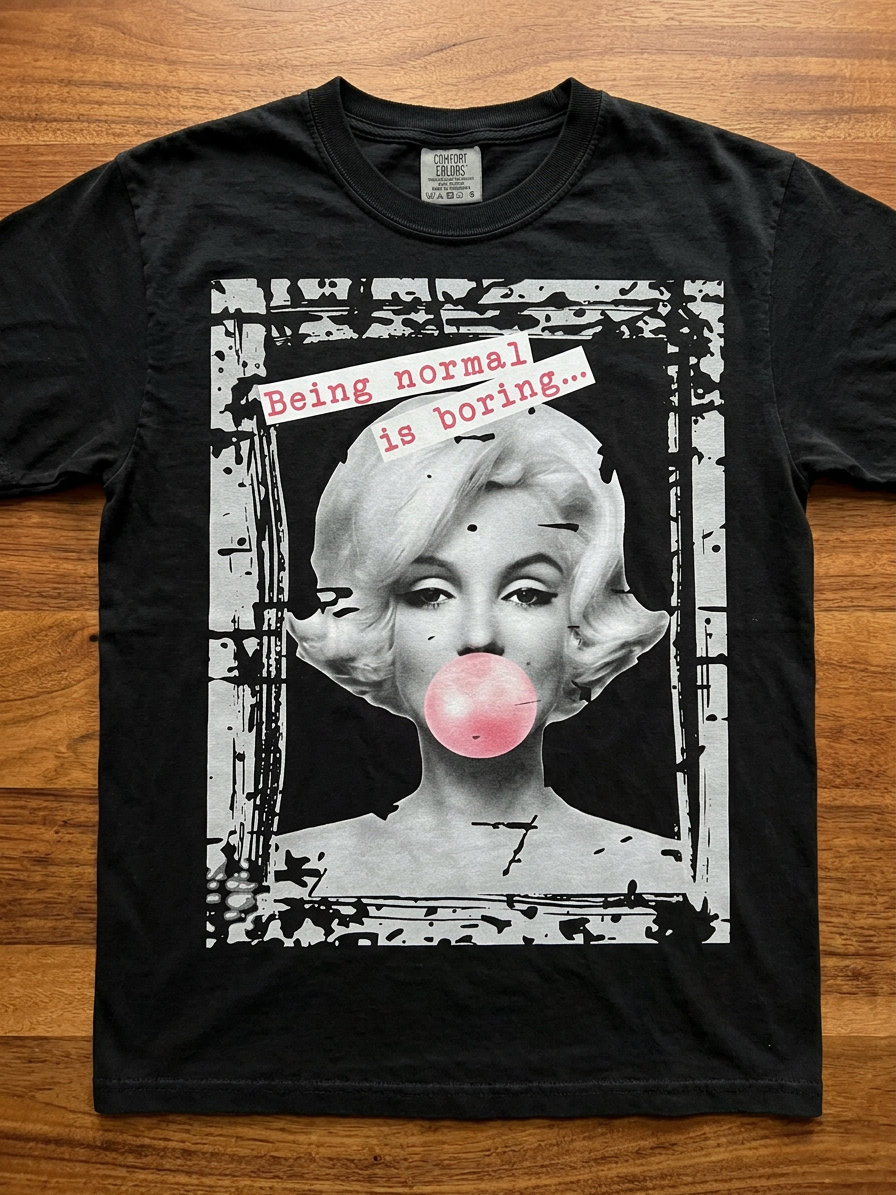 Being Normal Is Boring Tee