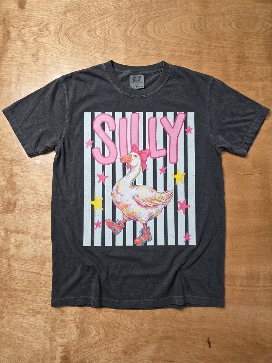 Silly Goose in Boots Tee