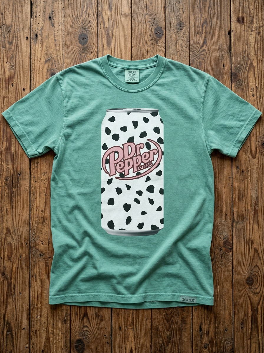 Spotted Dr Pepper Tee