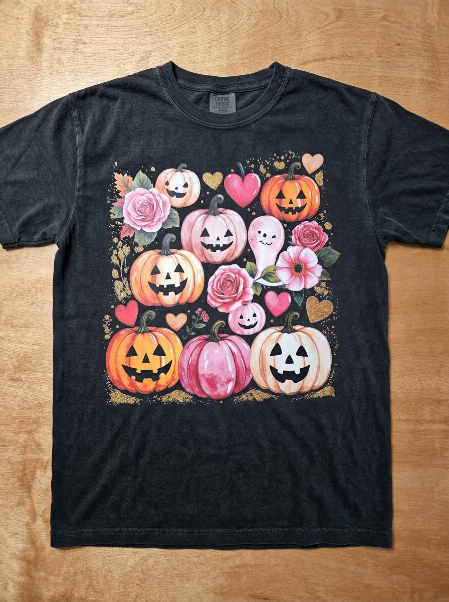 Pumpkins & Petals Tee
