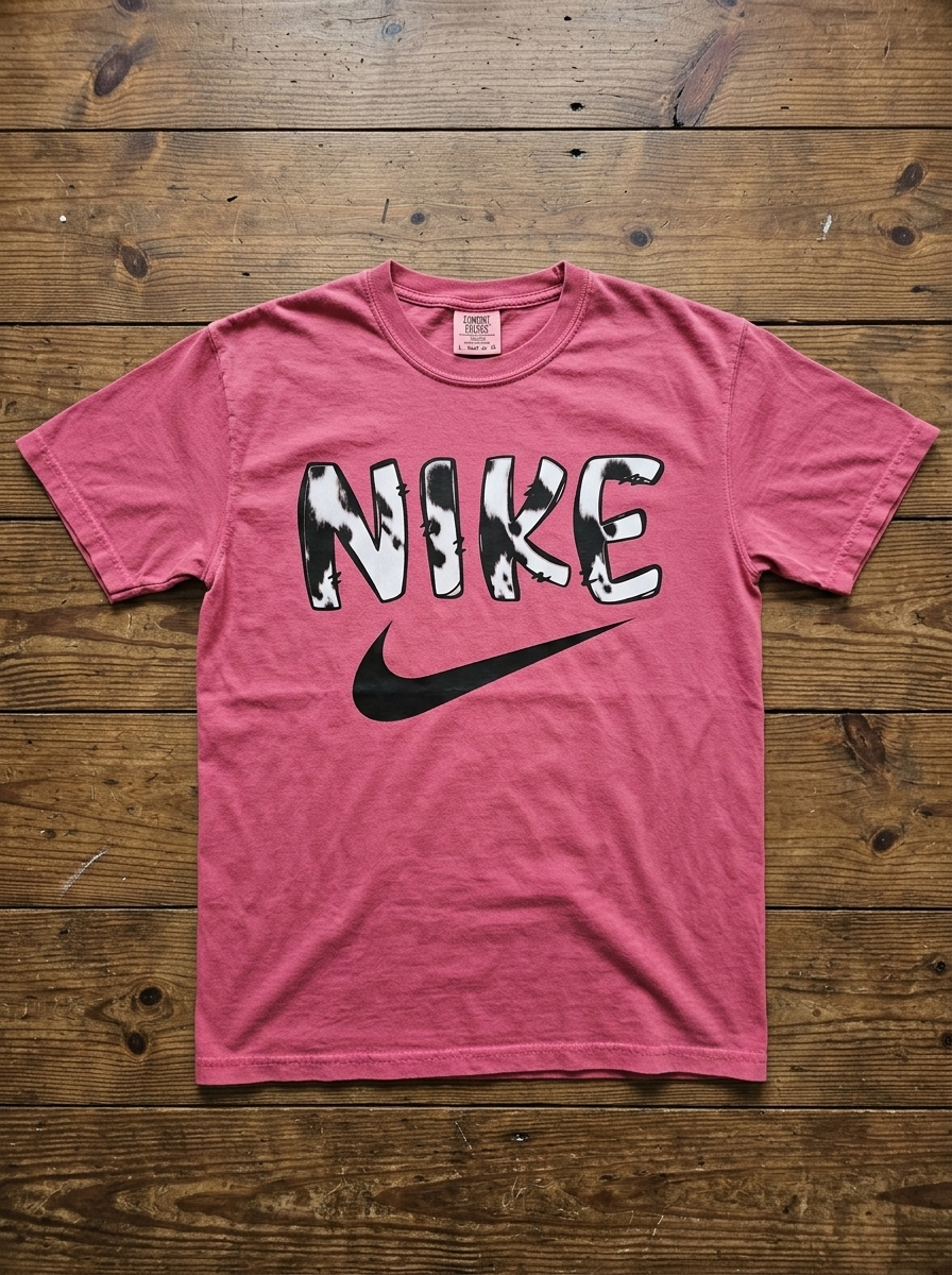 Cowprint Kicks Tee