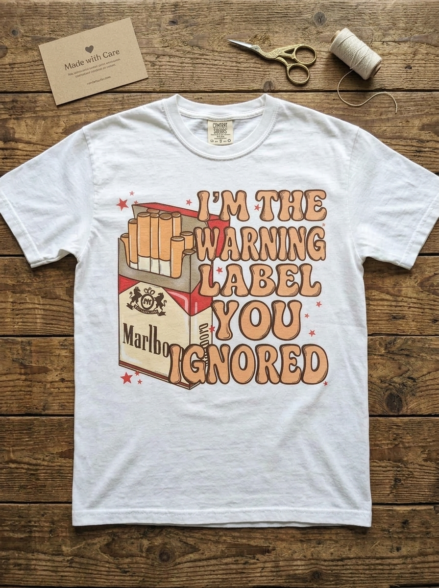 Warning Label Tee
