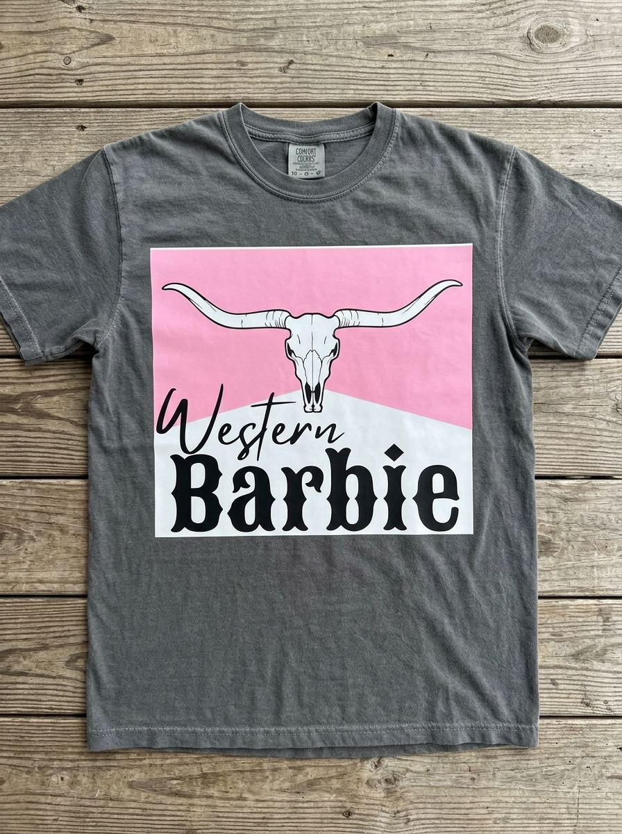 Western Barbie Tee