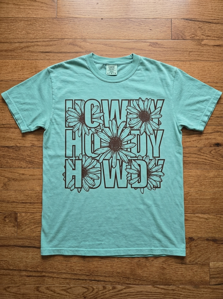 Howdy in Bloom Tee