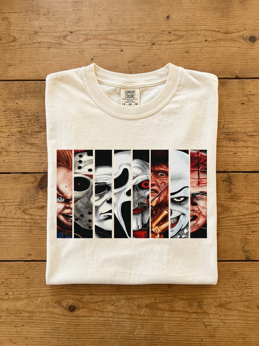 Faces of Fright Tee