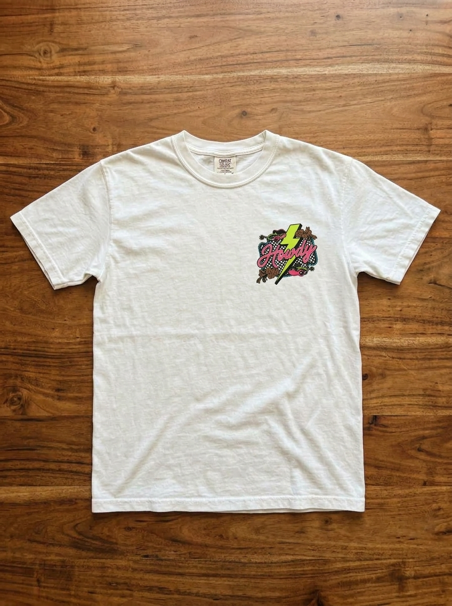 High Voltage Howdy Tee