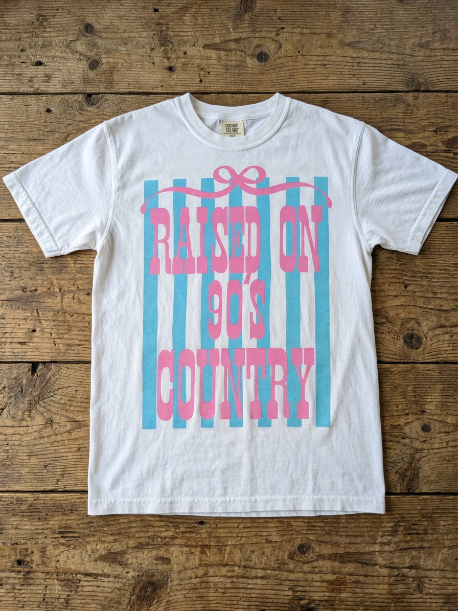 Raised on 90s Country Tee